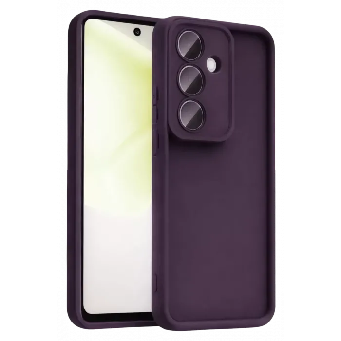 Newface Samsung Galaxy A57 5G Viera Silikon - Mürdüm
