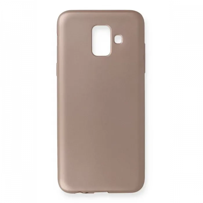 Newface Samsung Galaxy A6 2018 Kılıf First Silikon - Rose Gold