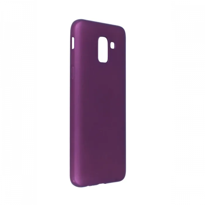 Newface Samsung Galaxy J6 Kılıf First Silikon - Mürdüm
