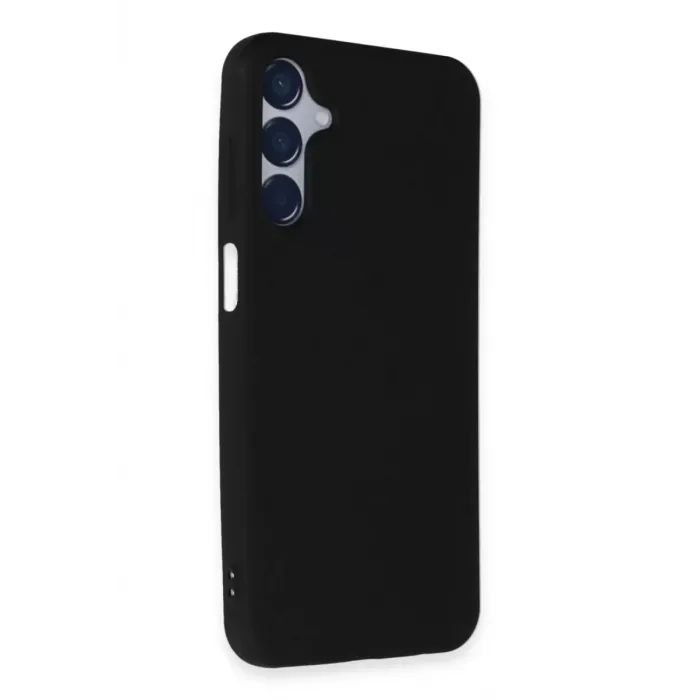Newface Samsung Galaxy M15 Kılıf First Silikon - Siyah