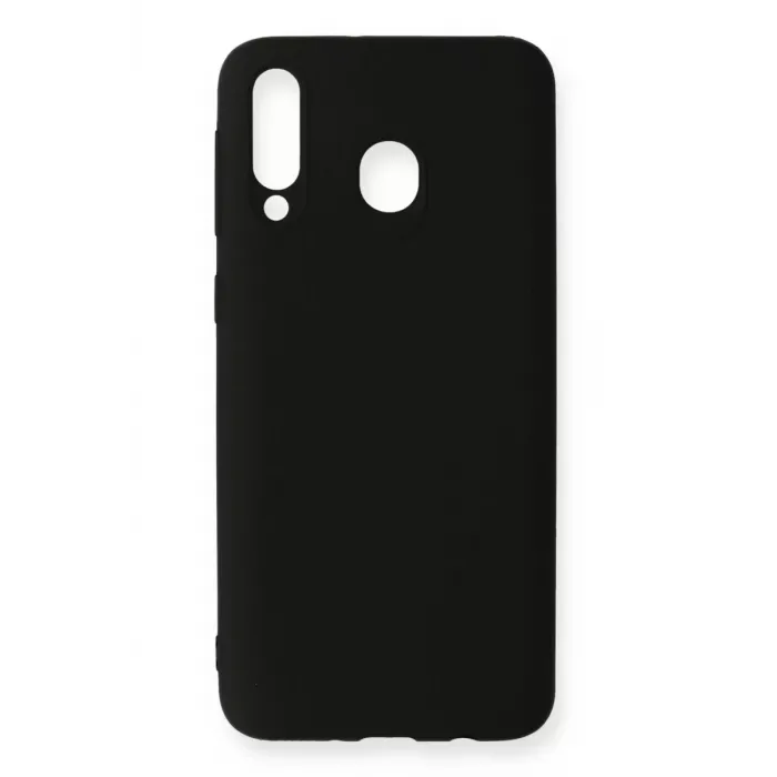 Newface Samsung Galaxy M30 Kılıf First Silikon - Siyah