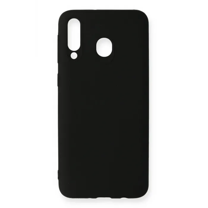 Newface Samsung Galaxy M30 Kılıf First Silikon - Siyah