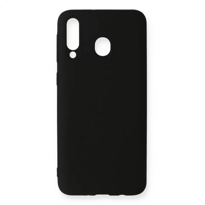 Newface Samsung Galaxy M30 Kılıf First Silikon - Siyah