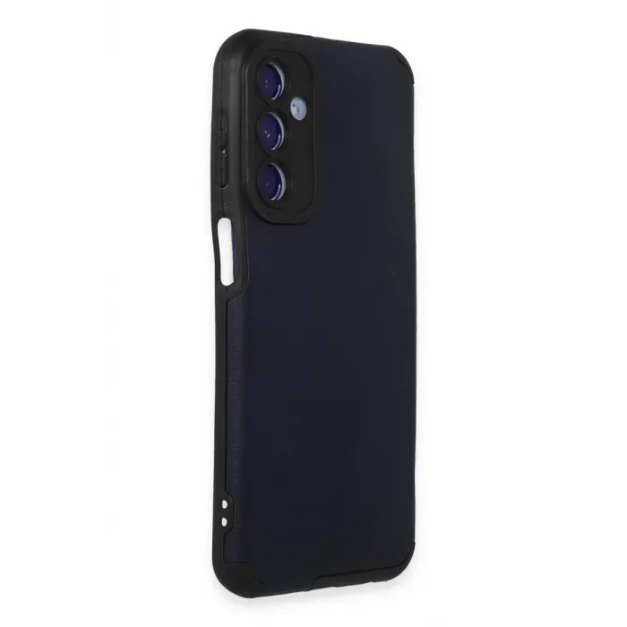 Newface Samsung Galaxy M34 5G Kılıf Loop Deri Silikon - Lacivert