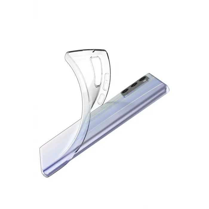 Newface Samsung Galaxy Note 20 Kılıf Lüx Şeffaf Silikon