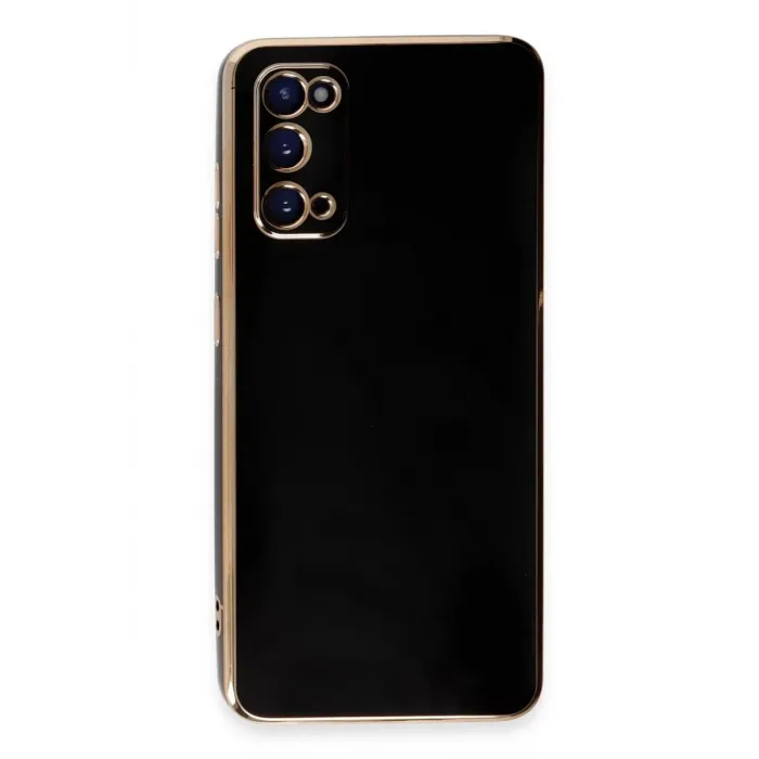 Newface Samsung Galaxy S20 Kılıf Volet Silikon - Siyah