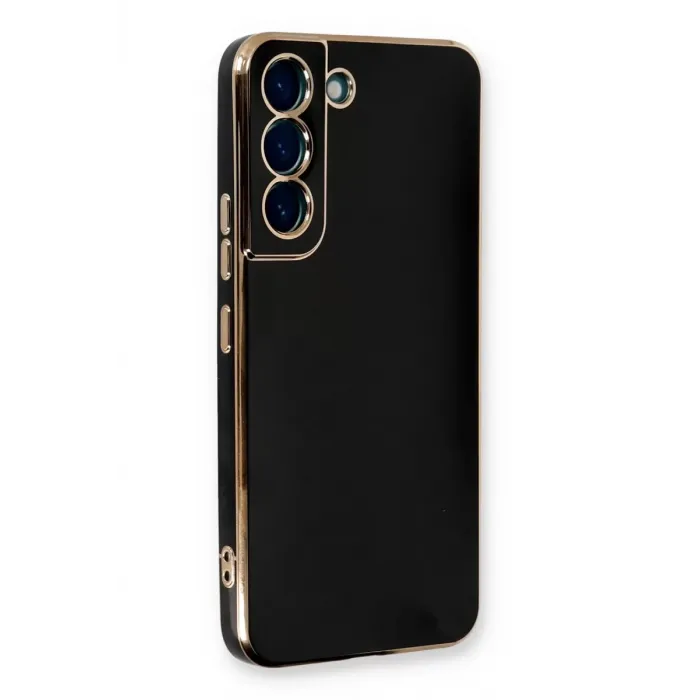 Newface Samsung Galaxy S21 FE Kılıf Volet Silikon - Siyah