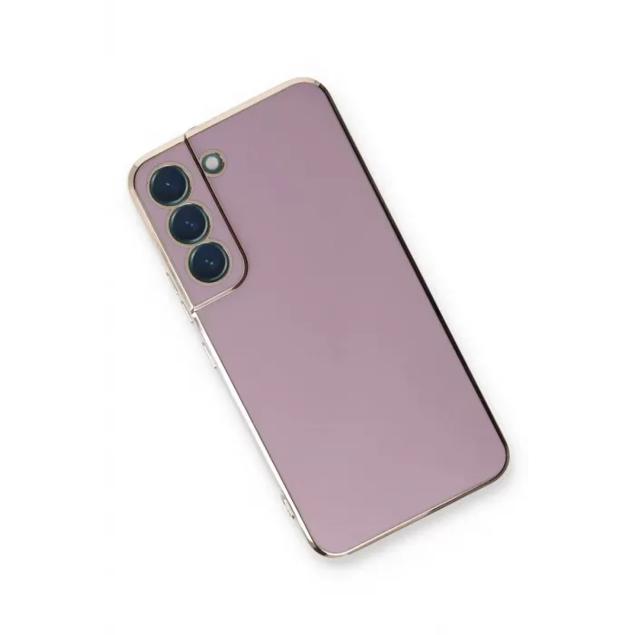 Newface Samsung Galaxy S22 Plus Kılıf Volet Silikon - Mor