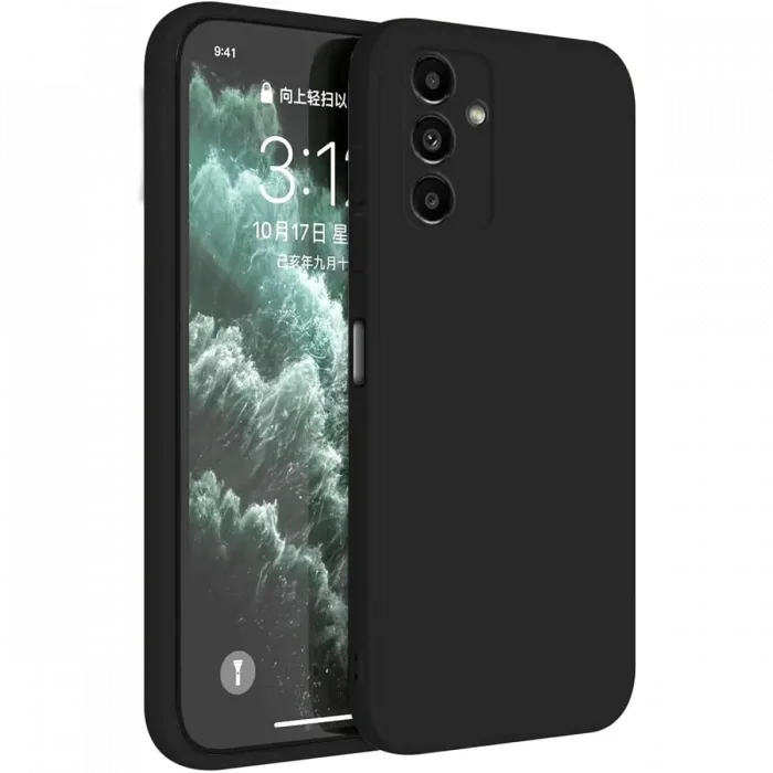 Newface Samsung Galaxy S23 FE Kılıf First Silikon - Siyah