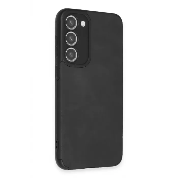 Newface Samsung Galaxy S23 Plus Kılıf Loop Deri Silikon - Siyah