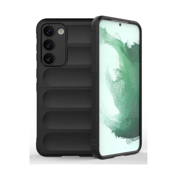 Newface Samsung Galaxy S23 Plus Kılıf Optimum Silikon - Siyah