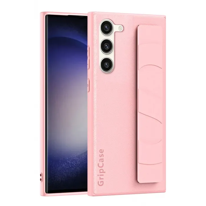 Newface Samsung Galaxy S24 Kılıf Data Kapak - Pudra