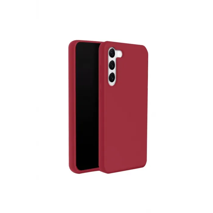 Newface Samsung Galaxy S24 Plus Kılıf First Silikon - Kırmızı