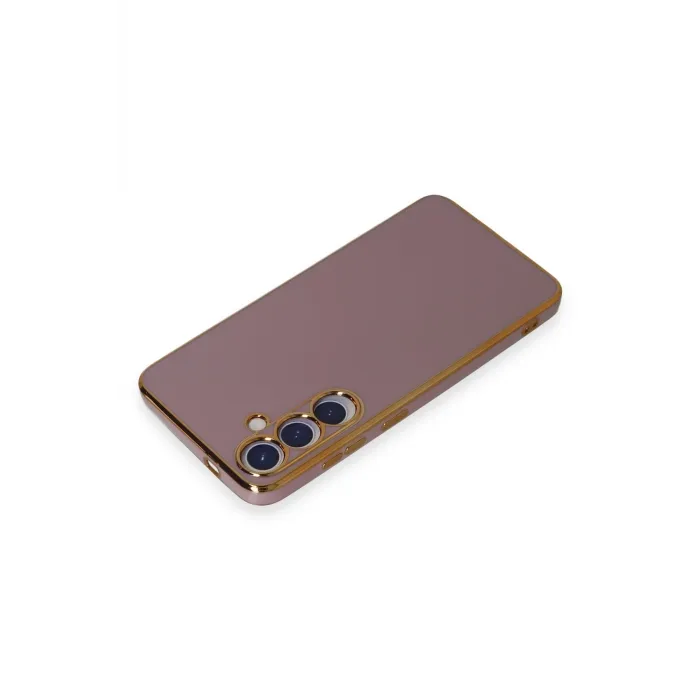 Newface Samsung Galaxy S24 Plus Kılıf Volet Silikon - Mor