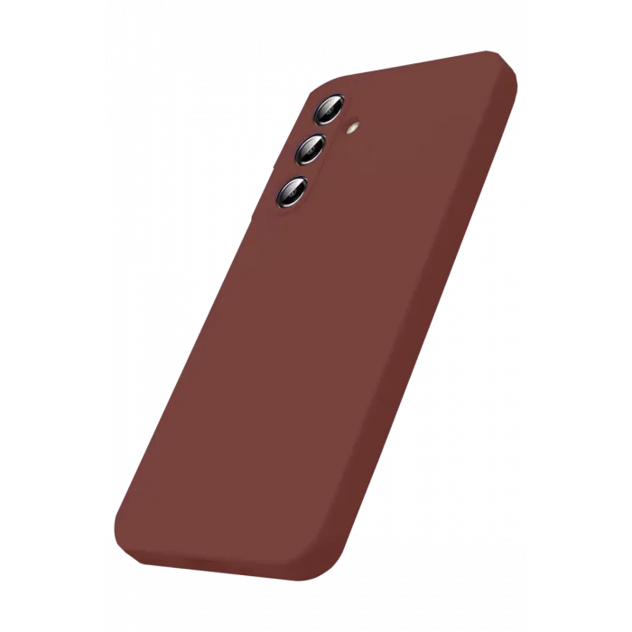 Newface Samsung Galaxy S25 FE First Silikon - Bordo