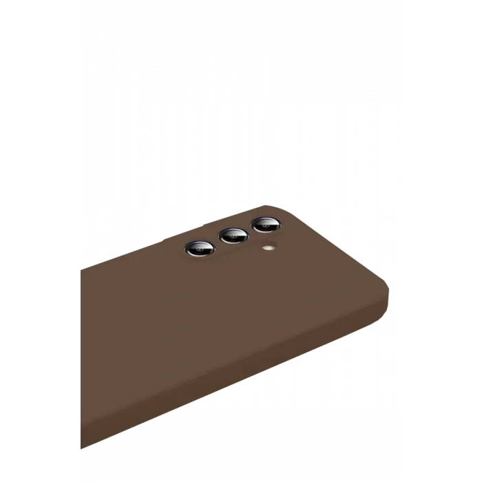 Newface Samsung Galaxy S25 FE First Silikon - Kahverengi