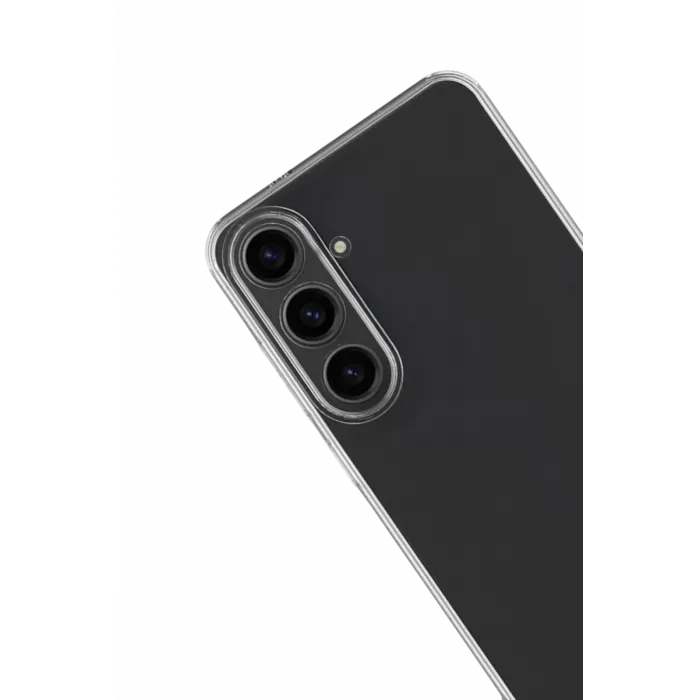 Newface Samsung Galaxy S25 FE Kılıf Lüx Şeffaf Silikon