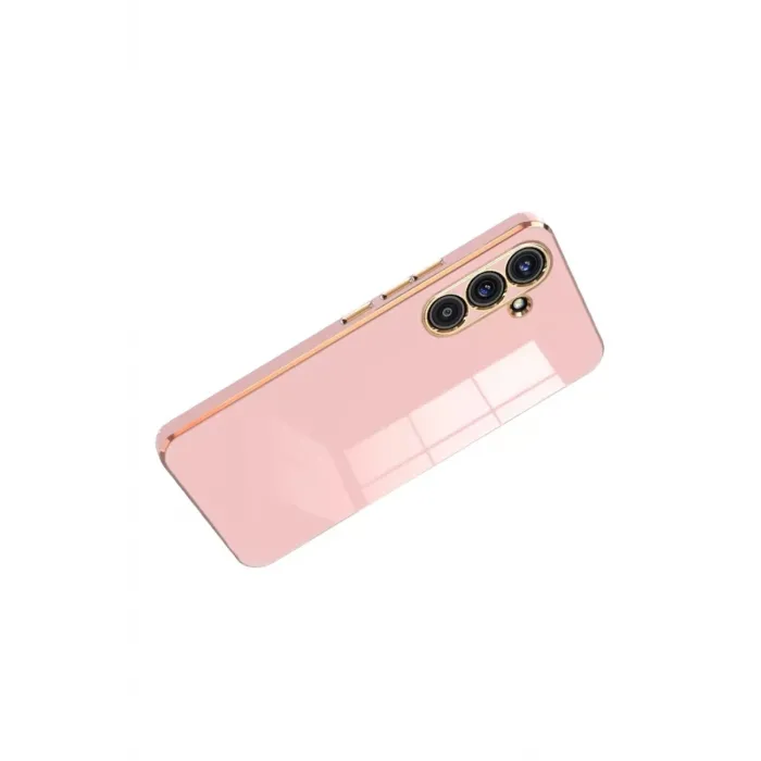 Newface Samsung Galaxy S25 FE Volet Silikon - Pembe