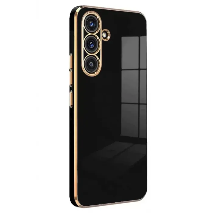 Newface Samsung Galaxy S25 FE Volet Silikon - Siyah