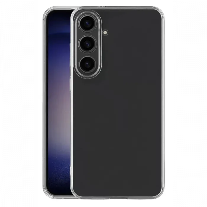 Newface Samsung Galaxy S25 Kılıf Lüx Şeffaf Silikon