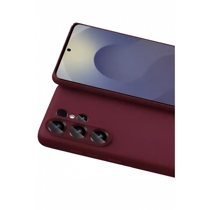 Newface Samsung Galaxy S26 Ultra First Silikon - Bordo