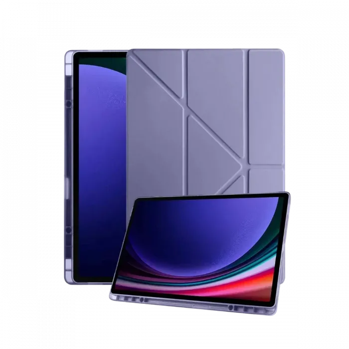 Newface Samsung Galaxy Tab A11 Plus Kalemlikli Mars Tablet Kılıfı - Lavender