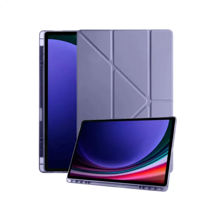 Newface Samsung Galaxy Tab A11 Plus Kalemlikli Mars Tablet Kılıfı - Lavender