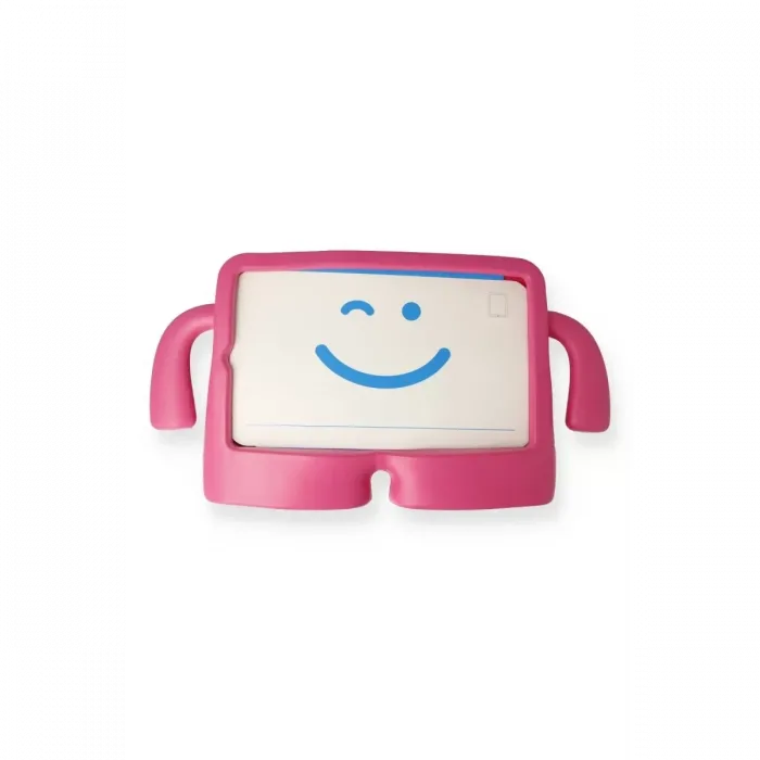 Newface Samsung Galaxy Tab A9 Kılıf Karakter Tablet Silikon - Pembe