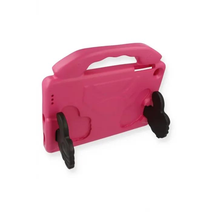 Newface Samsung Galaxy Tab A9 Kılıf Like Stantlı Tablet Silikon - Pembe