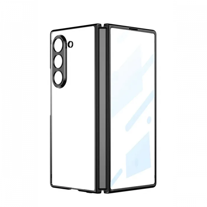 Newface Samsung Galaxy Z Fold 5 Kılıf Fold Element Kapak - Siyah