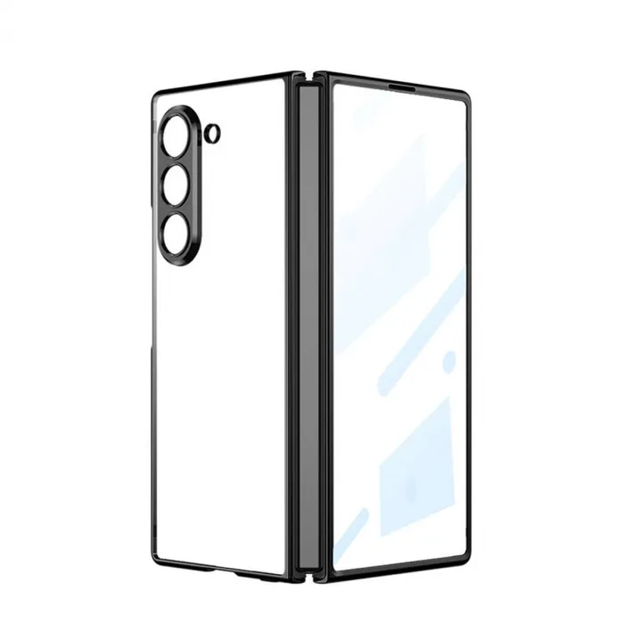 Newface Samsung Galaxy Z Fold 5 Kılıf Fold Element Kapak - Siyah