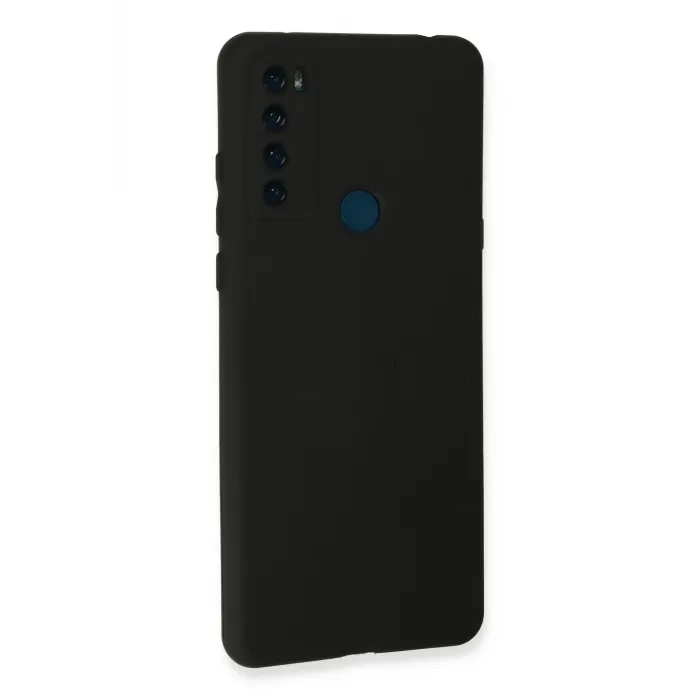 Newface TCL 20 SE Kılıf First Silikon - Siyah