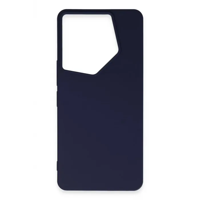 Newface Tecno Camon 20 Pro 5G Kılıf First Silikon - Lacivert
