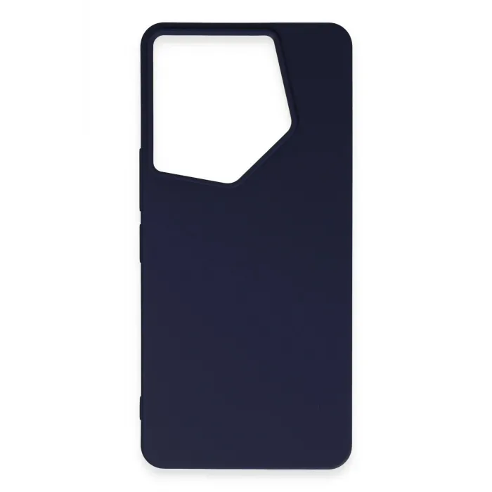 Newface Tecno Camon 20 Pro 5G Kılıf First Silikon - Lacivert