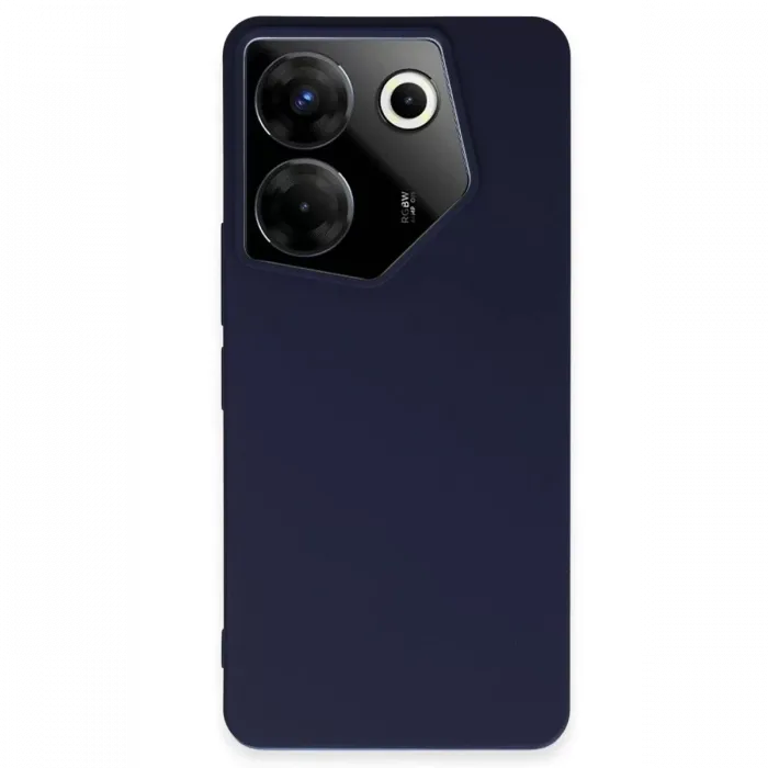 Newface Tecno Camon 20 Pro 5G Kılıf First Silikon - Lacivert