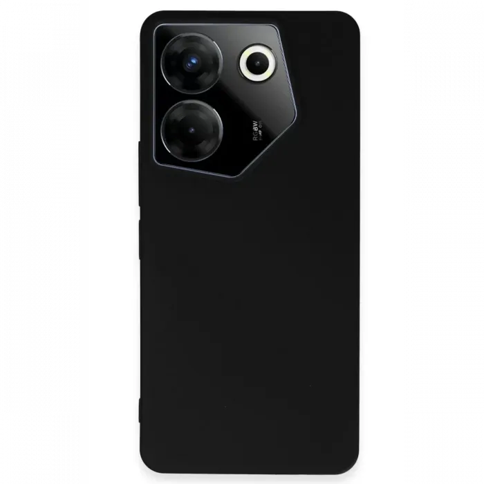 Newface Tecno Camon 20 Pro 5G Kılıf First Silikon - Siyah