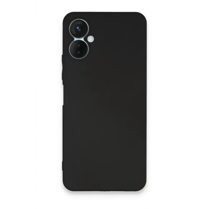 Newface Tecno Spark 9 Pro Kılıf First Silikon - Siyah