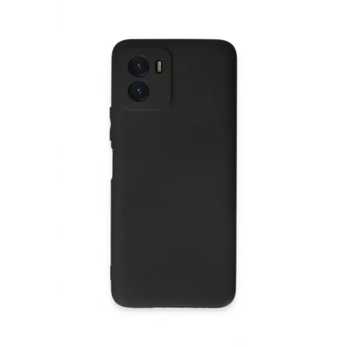 Newface Vivo Y15S Kılıf First Silikon - Siyah