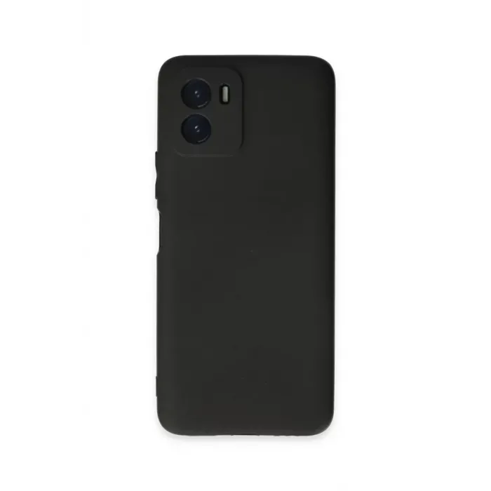 Newface Vivo Y15S Kılıf First Silikon - Siyah