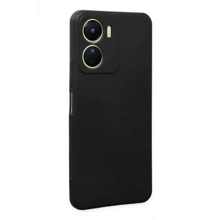 Newface Vivo Y16 Kılıf First Silikon - Siyah