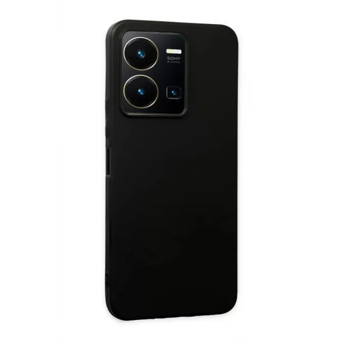 Newface Vivo Y35 Kılıf First Silikon - Siyah