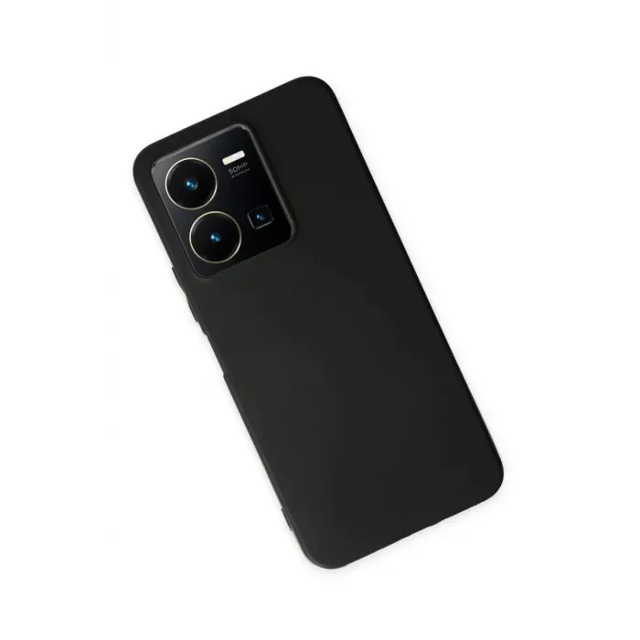 Newface Vivo Y35 Kılıf First Silikon - Siyah