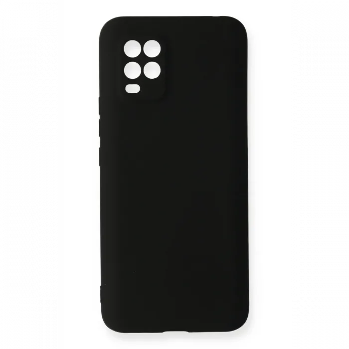 Newface Xiaomi Mi 10 Lite Kılıf First Silikon - Siyah