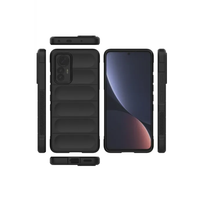 Newface Xiaomi Mi 12 Lite Kılıf Optimum Silikon - Siyah