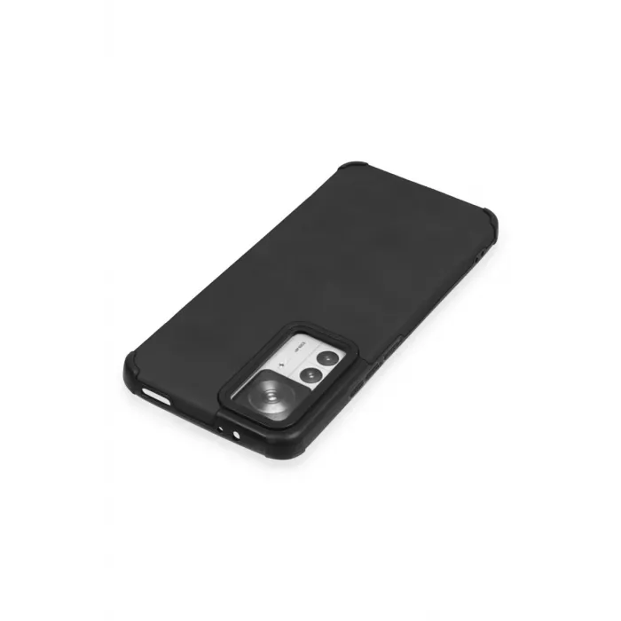 Newface Xiaomi Mi 12T Kılıf Loop Deri Silikon - Siyah