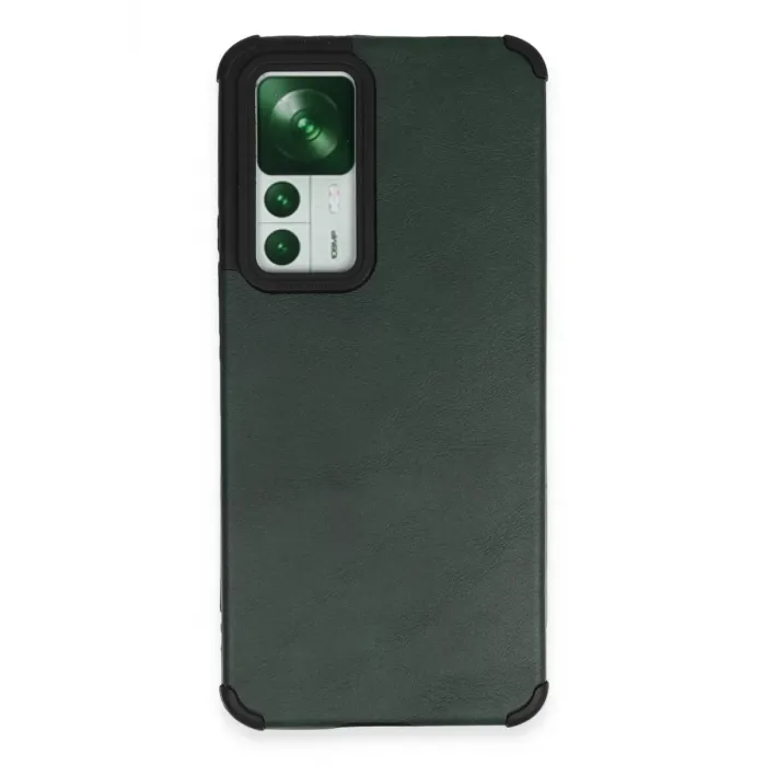 Newface Xiaomi Mi 12T Kılıf Loop Deri Silikon - Yeşil
