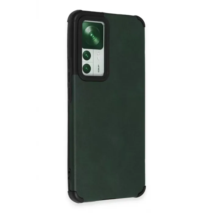 Newface Xiaomi Mi 12T Kılıf Loop Deri Silikon - Yeşil