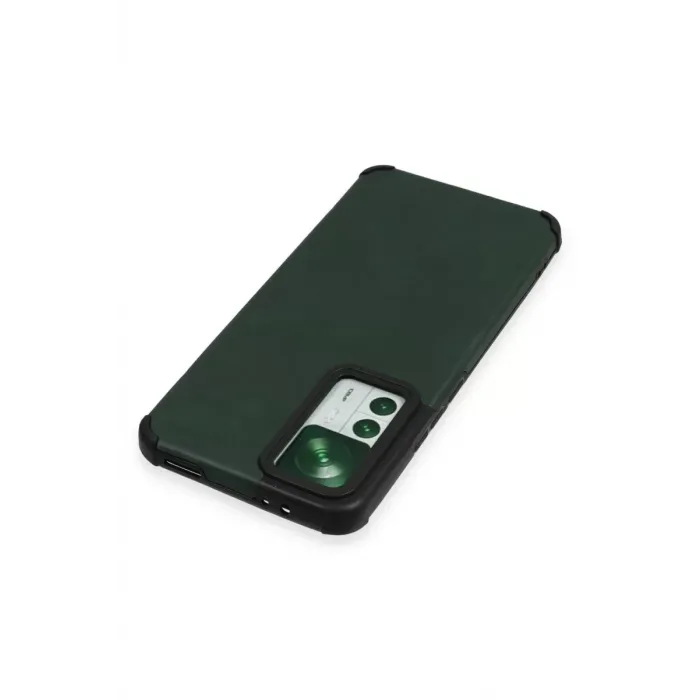 Newface Xiaomi Mi 12T Kılıf Loop Deri Silikon - Yeşil