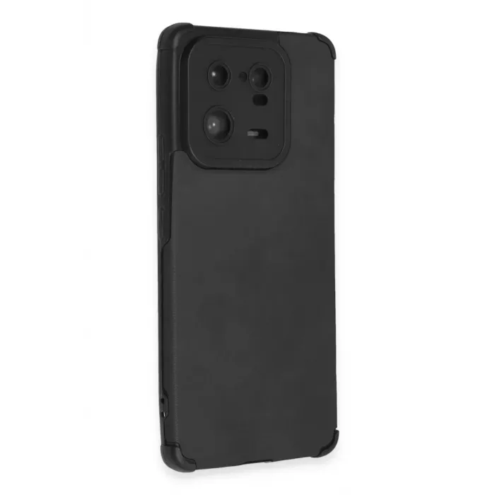 Newface Xiaomi Mi 13 Pro Kılıf Loop Deri Silikon - Siyah