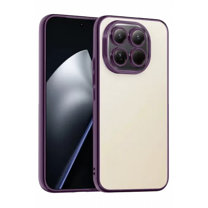 Newface Xiaomi Mi 15 Razer Lensli Silikon - Mor